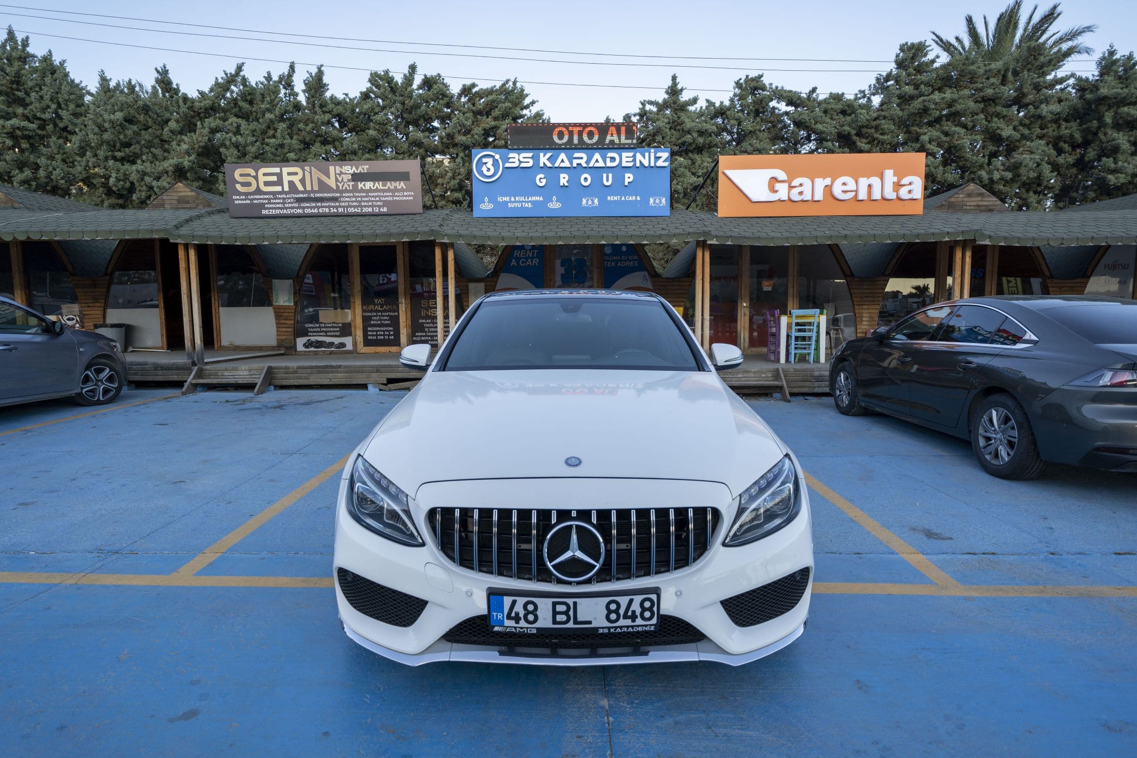 3S Rent A Car ofis önü