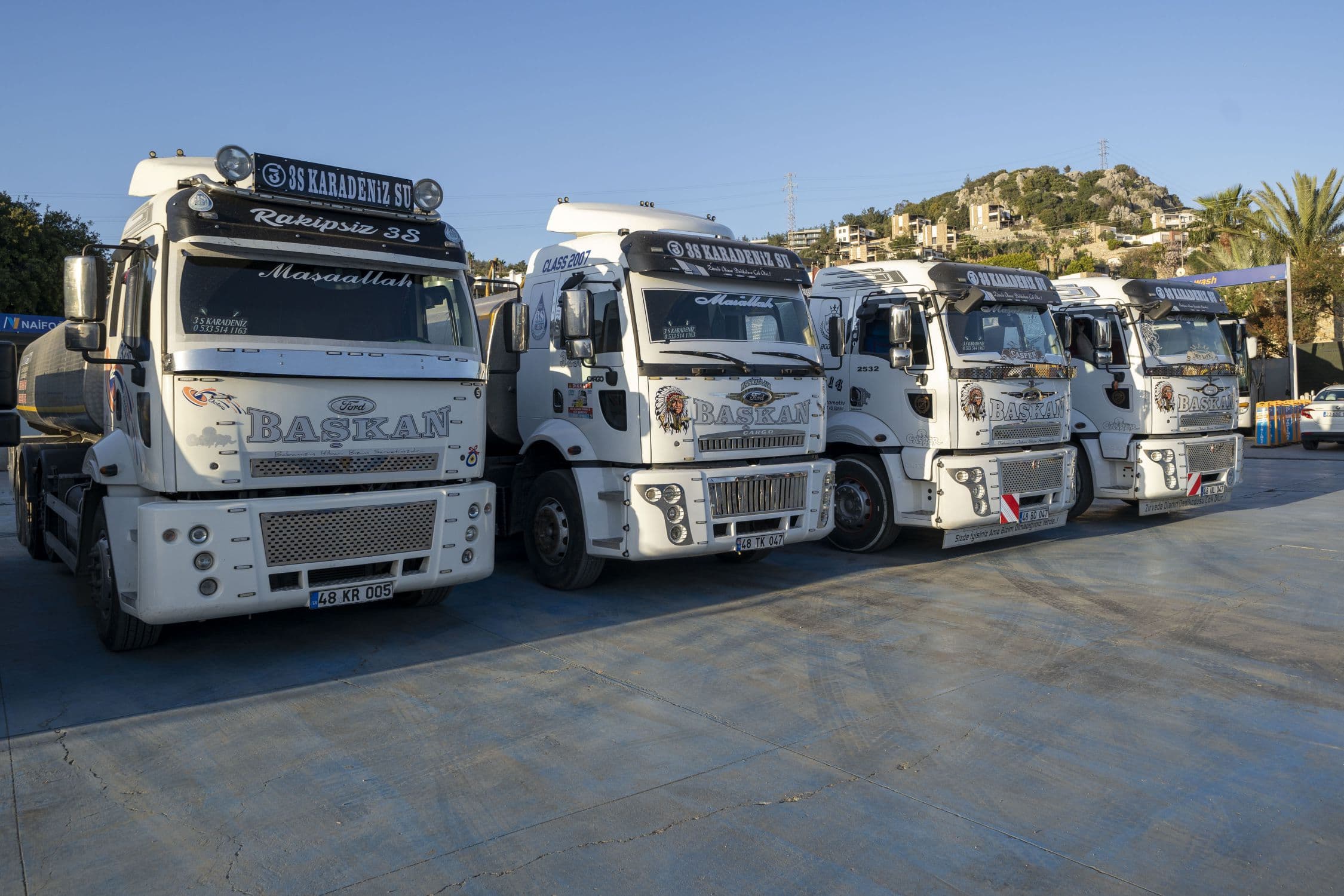 3S Karadeniz Su tanker yakın çekim
