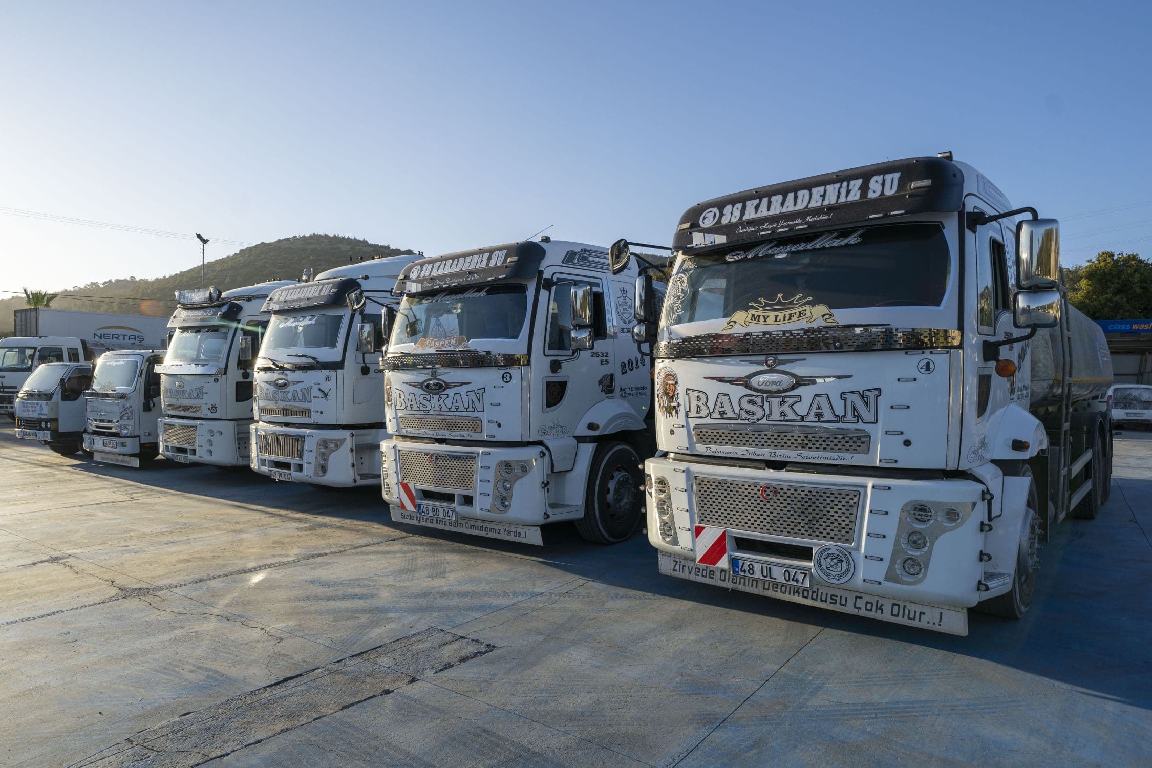 3S Karadeniz Su tanker filo